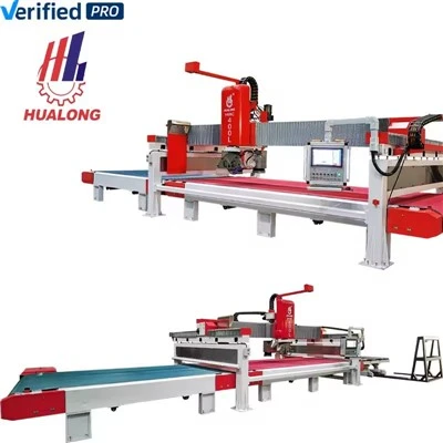 5 অক্ষ CNC সেতু বেল্ট উত্পাদন লাইন দেখেছি